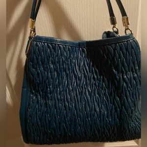 Coach Madison Phoebe Gathered Leather Tote/Shoulder Bag. Style # 26257.